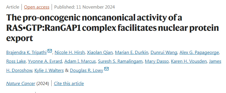 RanGAP1復(fù)合物促進核蛋白輸出 RanGAP1復(fù)合物促進核蛋白輸出