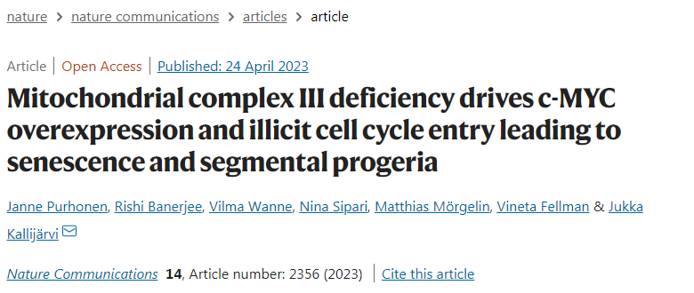 研究發(fā)現線粒體疾病可通過限制過度細胞增殖來治療 研究發(fā)現線粒體疾病可通過限制過度細胞增殖來治療
