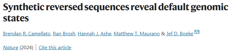 反向合成序列揭示默認(rèn)的基因組狀態(tài) 反向合成序列揭示默認(rèn)的基因組狀態(tài)