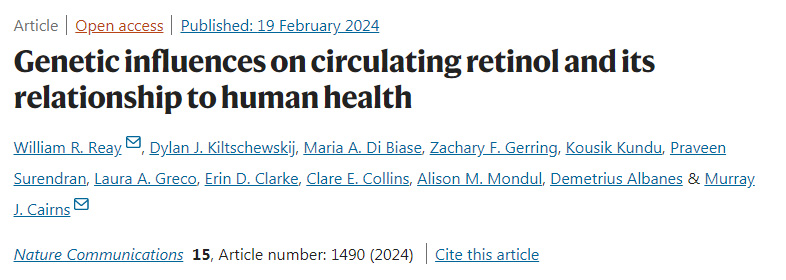 基因?qū)ρh(huán)視黃醇的影響及其與人體健康的關系 基因?qū)ρh(huán)視黃醇的影響及其與人體健康的關系