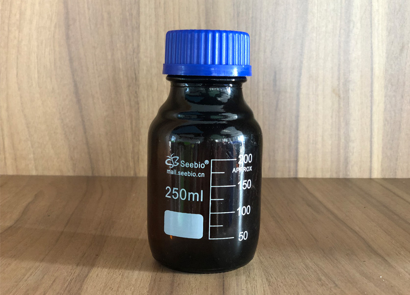 藍(lán)蓋試劑瓶，棕色，250ml