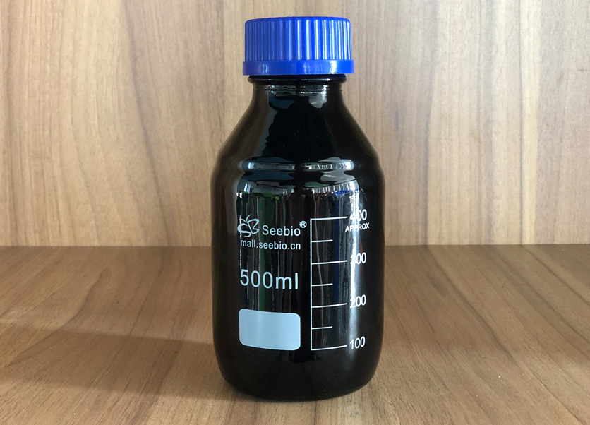 藍(lán)蓋試劑瓶，棕色，500ml