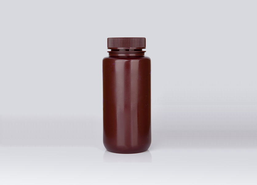 廣口試劑瓶，棕色，500ml